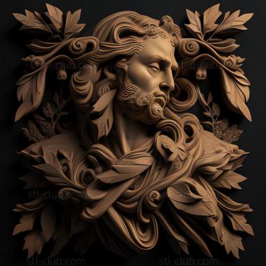 3D model st Baroque (STL)